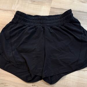 Women's Black Track That mid rise